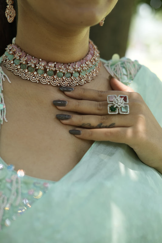 Suhana Pastel Choker